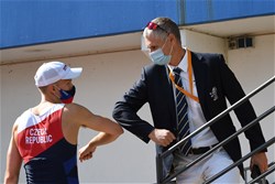 Jan Cincibuch, Lightweight Men's Single Sculls, Czech Republic, Silver, 2020 European Rowing Under 23 Championships, Duisburg, Germany