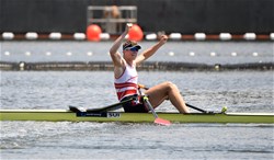 Tim Roth, Men's Single Sculls, Switzerland, 2019 World Rowing Junior Championships, Tokyo, Japan