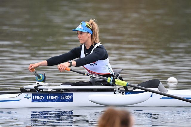 Birgit Skarstein, PR1 Womens Single Sculls, Norway, 2021 European Rowing Championships, Varese, ItalyDetlev Seyb/MyRowingPhoto.com