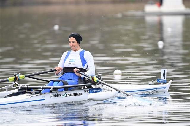 Moran Samuel, PR1 Womens Single Sculls, Israel, 2021 European Rowing Championships, Varese, ItalyDetlev Seyb/MyRowingPhoto.com