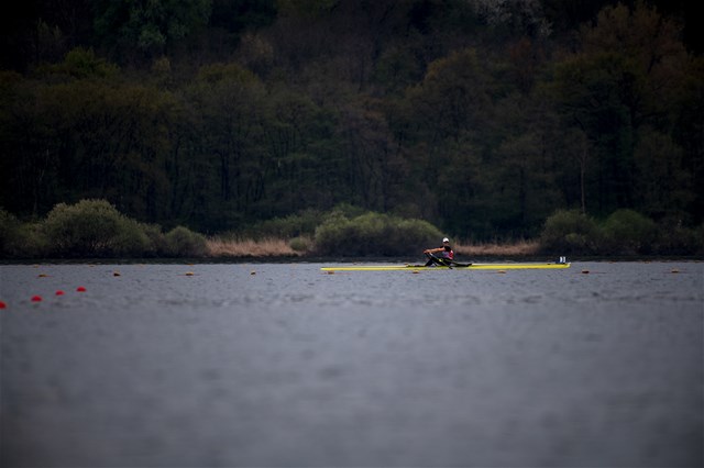 Jeannine Gmelin, Women's Single Sculls, Switzerland, 2021 European Rowing Championships, Varese, Italy / Benedict Tufnell