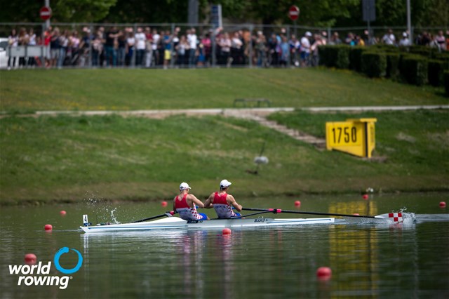 2021 World Rowing Cup III, Sabaudia, Italy / World Rowing/Benedict Tufnell