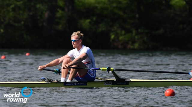 Matthew Haywood, Men's Single Sculls, Great Britain, 2021 World Rowing Final Olympic Qualification Regatta, Lucerne, Switzerland