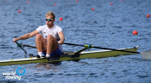 Matthew Haywood, Men's Single Sculls, Great Britain, 2021 World Rowing Final Olympic Qualification Regatta, Lucerne, Switzerland
