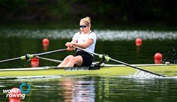 Alexandra Foester, Women's Single Sculls, Germany, 2021 World Rowing Final Olympic Qualification Regatta, Lucerne, Switzerland