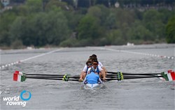 Mario Paonessa (b), Alfonso Scalzone, Salvatore Monfrecola, Davide Mumolo, Matteo Sandrelli, Cesare Gabbia, Vincenzo Abbagnale, Leonardo Pietra Caprina (s), Gaetano Iannuzzi (c), Men's Eight, Italy, 2021 World Rowing Final Olympic Qualification Regatta, Lucerne, Switzerland / Detlev Seyb/MyRowingPhoto.com