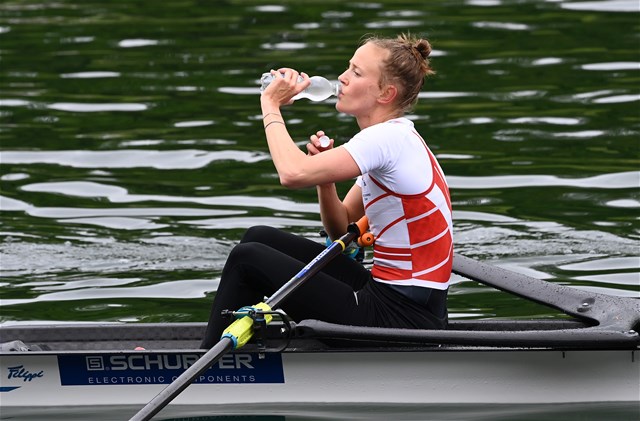 Frederique Rol (s), Lightweight Women's Double Sculls, Switzerland, 2021 World Rowing Final Olympic Qualification Regatta, Lucerne, Switzerland - Detlev Seyb/MyRowingPhoto.com
