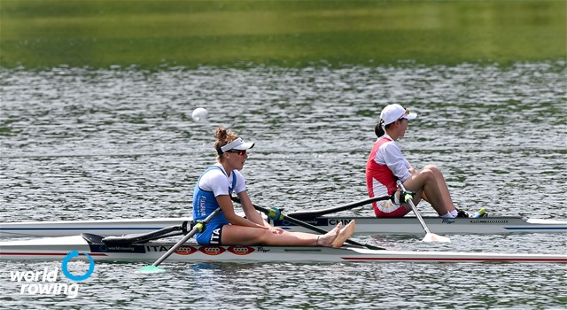 Paola Piazzolla, Lightweight Women's Single Sculls, Italy, 2021 World Rowing Cup II, Lucerne, Switzerland / Detlev Seyb/MyRowingPhoto.com