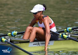 Lightweight Women's Quadruple Sculls, Germany, 2021 World Rowing Under 23 Championships, Racice, Czech Republic / Detlev Seyb/MyRowingPhoto.com