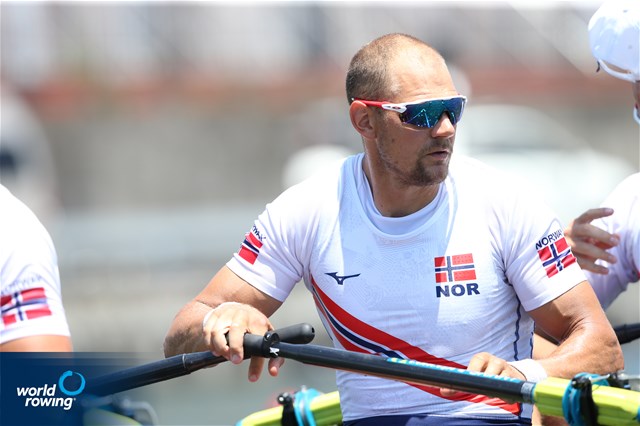 Olaf Karl Tufte, Men's Quadruple Sculls, Norway, 2021 Olympic Games Regatta, Tokyo, Japan / World Rowing/Igor Meijer