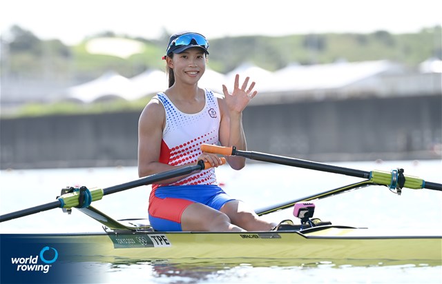 Yi-Ting Huang, Women's Single Sculls, Chinese Taipei, 2020 Olympic Games Regatta, Tokyo, Japan / World Rowing/Detlev Seyb