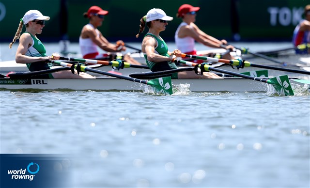 Aoife Casey (b), Margaret Cremen (s), Lightweight Women's Double Sculls, Ireland, 2020 Olympic Games Regatta, Tokyo, Japan / World Rowing/Igor Meijer