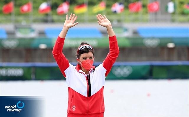 Magdalena Lobnig, Women's Single Sculls, Austria, 2020 Olympic Games Regatta, Tokyo, Japan / World Rowing/Detlev Seyb