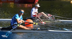 Lara Tiefenthaler, Lightweight Women's Single Sculls, Austria, 2021 European Rowing Under 23 Championships, Kruszwica, Poland / Detlev Seyb/MyRowingPhoto.com