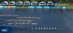 Johannes Weissenfeld (b), Felix Wimberger, Maximilian Planer, Torben Johannesen, Jakob Schneider, Malte Jakschik, Richard Schmidt, Hannes Ocik (s), Martin Sauer (c), Germany, gold, Dariush Aghai (b), Yohann Rigogne, Alexander Karwoski, Jordan Vanderstoep, Thomas Peszek, Nicholas Mead, Andrew Reed, Patrick Eble (s), Julian Venonsky (c), United States of America, silver, Cesare Gabbia (b), Emanuele Liuzzi, Luca Parlato, Paolo Perino, Bruno Rosetti, Mario Paonessa, Davide Mumolo, Leonardo Pietra Caprina (s), Enrico D'Aniello (c), Italy, bronze, Men's Eight, A-Final, 2017 World Rowing Championships, Sarasota-Bradenton, USA