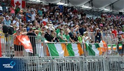 Spectators at the A-Final, 2017 World Rowing Championships, Sarasota-Bradenton, USA