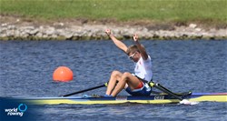 Ondrej Synek, Czech Republic, gold, Men's Single Sculls, A-Final, 2017 World Rowing Championships, Sarasota-Bradenton, USA