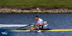 Ondrej Synek, Men's Single Sculls, Czech Republic, A/B Semifinal, 2017 World Rowing Championships, Sarasota-Bradenton, USA