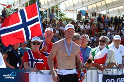 Kjetil Borch, Norway, gold, Men's Single Sculls, 2018 World Rowing Championships, Plovdiv, Bulgaria