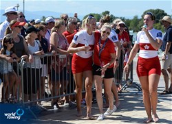 Women's Eight, Canada, 2018 World Rowing Championships, Plovdiv, Bulgaria