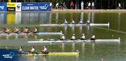 A-Final, Men's Quadruple Sculls, 2018 World Rowing Championships, Plovdiv, Bulgaria