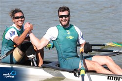 A-Final, Rene Pereira, PR1 Mens Single Sculls, Brazil, 2018 World Rowing Championships, Plovdiv, Bulgaria