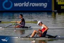 Adam Snajdr, Men's Single Sculls, Czech Republic, 2022 World Rowing Cup II, Poznan, Poland / World Rowing/Benedict Tufnell
