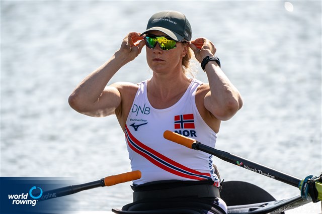 Birgit Skarstein, PR1 Womens Single Sculls, Norway, 2022 World Rowing Cup II, Poznan, Poland / World Rowing/Benedict Tufnell