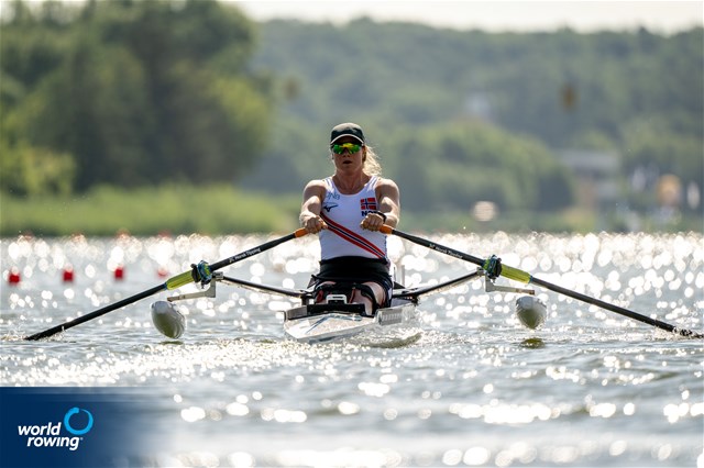 Birgit Skarstein, PR1 Womens Single Sculls, Norway, 2022 World Rowing Cup II, Poznan, Poland / World Rowing/Benedict Tufnell