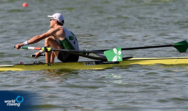 Fintan Mc Carthy, Lightweight Men's Single Sculls, Ireland, 2022 World Rowing Cup II, Poznan, Poland / Detlev Seyb/MyRowingPhoto.com