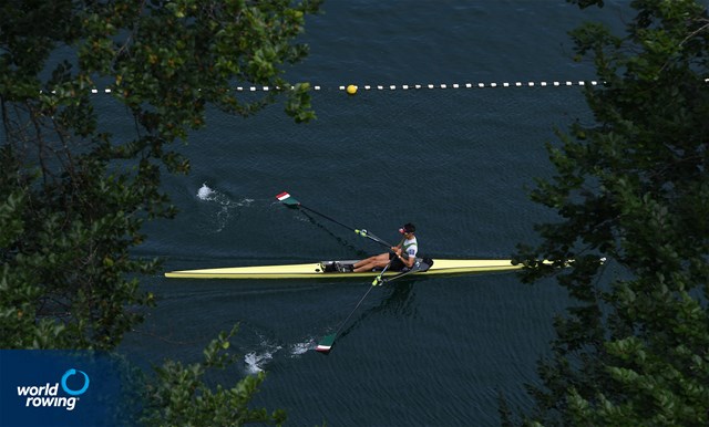 Alexis Bladimir Lopez Garcia, Lightweight Men's Single Sculls, Mexico, 2022 World Rowing Cup III, Lucerne, Switzerland / Detlev Seyb/MyRowingPhoto.com
