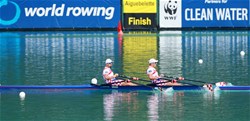 Martin Sinkovic (b), Valent Sinkovic (s), Croatia, Gold, Men's Double Sculls, 2015 World Rowing Championships, Aiguebelette, France