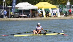A-Final, Jeannine Gmelin, Women's Single Sculls, Switzerland, 2018 World Rowing Championships, Plovdiv, Bulgaria