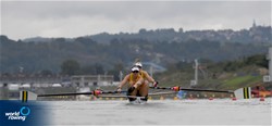 Women's Pair, Australia, 2022 World Rowing Championships, Racice, Czech Republic / Maren Derlien/MyRowingPhoto.com