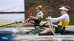Lydia Heaphy, Lightweight Women's Single Sculls, Ireland, 2022 World Rowing Championships, Racice, Czech Republic / Detlev Seyb/MyRowingPhoto.com