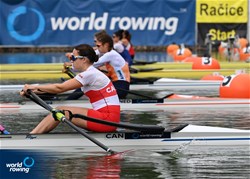 Karissa Riley, Lightweight Women's Single Sculls, Canada, 2022 World Rowing Championships, Racice, Czech Republic / Detlev Seyb/MyRowingPhoto.com
