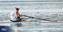 Tosca Kettler, Lightweight Women's Single Sculls, Netherlands, 2023 World Rowing Cup II, Varese, Italy / Detlev Seyb/MyRowingPhoto.com