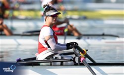 Ka Yee Ip (s), PR2 Mixed Double Sculls, Hong Kong, China, 2023 World Rowing Cup II, Varese, Italy / Detlev Seyb/MyRowingPhoto.com