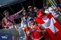 Andri Struzina, Lightweight Men's Single Sculls, Switzerland, Silver, 2023 World Rowing Cup II, Varese, Italy / World Rowing/Benedict Tufnell