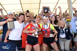 Jan Schaeuble (b), Raphael Ahumada Ireland (s), Lightweight Men's Double Sculls, Switzerland, Bronze, 2023 World Rowing Cup III, Lucerne, Switzerland / Detlev Seyb/MyRowingPhoto.com