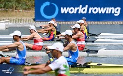 Robert Ian Bryden (b), Michael Keane (s), Men's Pair, Canada, 2023 World Rowing Under 23 Championships, Plovdiv, Bulgaria