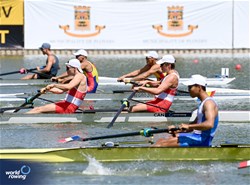 Robert Ian Bryden (b), Michael Keane (s), Men's Pair, Canada, 2023 World Rowing Under 23 Championships, Plovdiv, Bulgaria