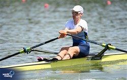 Konrad Hultsch, Lightweight Men's Single Sculls, Austria, 2023 World Rowing Under 23 Championships, Plovdiv, Bulgaria