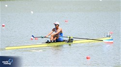 Zih-Chen Lin, Men's Single Sculls, Chinese Taipei, 2023 World Rowing Under 23 Championships, Plovdiv, Bulgaria