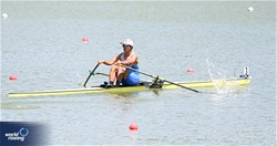 Zih-Chen Lin, Men's Single Sculls, Chinese Taipei, 2023 World Rowing Under 23 Championships, Plovdiv, Bulgaria
