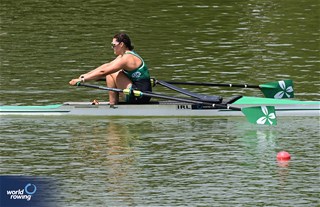 Alison Bergin, Women's Single Sculls, Ireland, 2023 World Rowing Under 23 Championships, Plovdiv, Bulgaria © Detlev Seyb / MyRowingPhoto.com