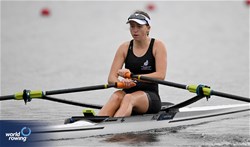 Milly Farrell, Women's Single Sculls, New Zealand, 2023 World Rowing Under 19 Championships, Paris, France © Detlev Seyb / MyRowingPhoto.com