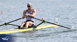 Oliver Zeidler, Men's Single Sculls, Germany, 2023 World Rowing Championships, Belgrade, Serbia © Detlev Seyb / MyRowingPhoto.com