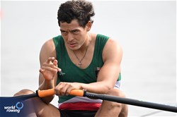 Juan Jose Flores Rodriguez, Men's Single Sculls, Mexico, 2023 World Rowing Championships, Belgrade, Serbia © Detlev Seyb / MyRowingPhoto.com