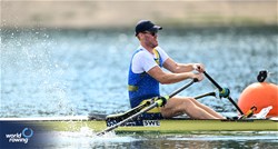 Eskil Borgh, Men's Single Sculls, Sweden, 2023 World Rowing Championships, Belgrade, Serbia © Detlev Seyb / MyRowingPhoto.com